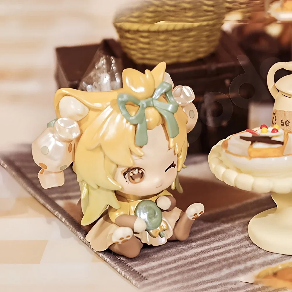 Sweet Emilya Cat Moni Kitten Office Cheese Sweetheart Blind Box Confirmed Figure